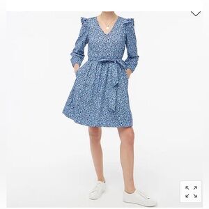 NWT J Crew Factory cotton mini dress.  Size medium